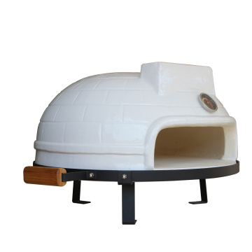 AUPLEX Commercial Charcoal BBQ Ceramic Smoker Manufacturer 21 Inch Wood Fired Pizza Oven For Sale