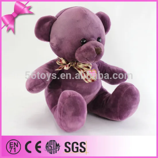 china factory custom and wholesale bear flat plush toy