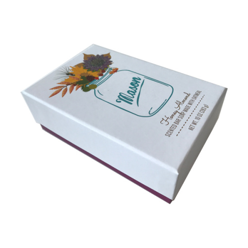 Christmas Paper hardboard Gift Box with gems