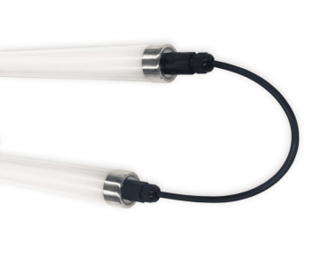 Bukti air dan bukti debu 1200mm Motion Motion Sensor LED Tube Light untuk tempat letak kereta