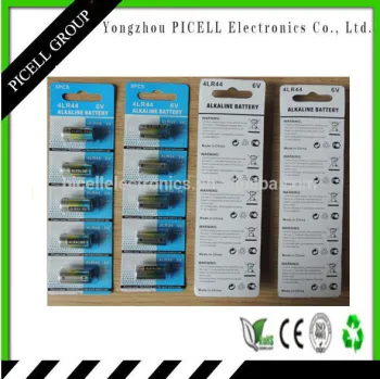 4LR44 /4A76 /4R25 /4AG13 6 Volt Primary Alkaline Battery for pet collors