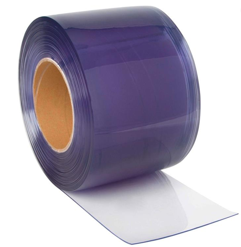 Super Clear Transparent Πόρτα πολύχρωμη κουρτίνα κουρτίνας PVC Rolls PVC Πόρτα κουρτίνα