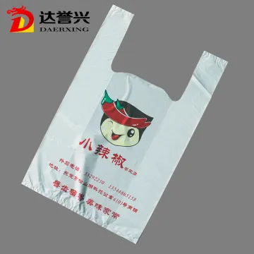 T Shirt Plastic Favorable Shopping Bag Supermarket