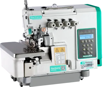 Stepping Integrated High Speed Computerized Overlock Machine