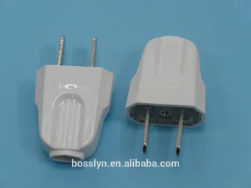 Rewireable plugs Original Supplier 2 PIN Euro Power Plug 10A