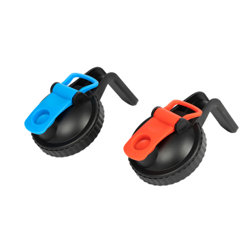 Reusable Wide-Mouth Jar Lids with Flip-Sealing Cap and Handle: Ideal for Drinking and Storage