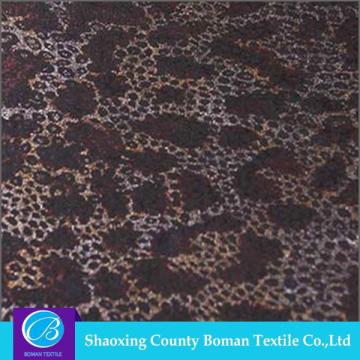 Fabrics supplier High quality Fashion Knitted foiled microfiber fabric manufacturer