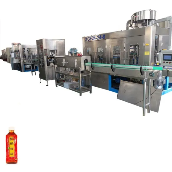 Small Beverage Machinery: Juice Bottle Filling Machine for Plastic Bottles