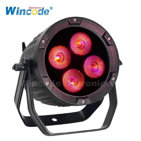 IP65 Rated Battery Operated RGBWA W-DMX 4x18W 6 in1 LED Uplighter