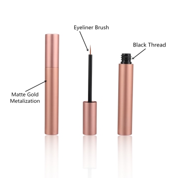 Custom Color Empty Container Cylinder Eyelash Growth Serum Packaging