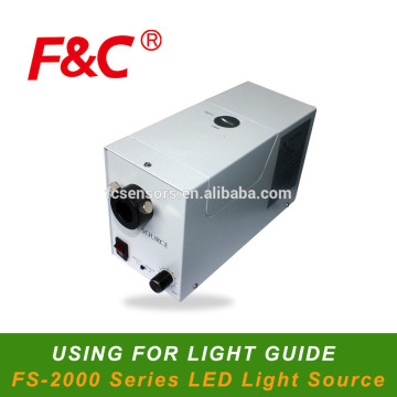 FS-2000 LED Light source, Suitable For All Guide light Optic Fiber, Input Power Adapter Inside