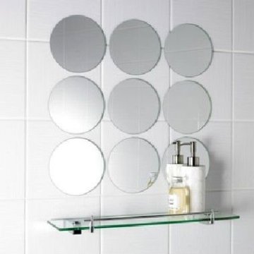 high quality 8 inch round mirrors, 10 inch round mirrors made of quality float glass