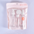 3Pcs 100ml Plastic Bottle Travel Set Kit