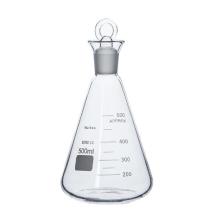 Erlenmeger Flask avec une parole de verre au sol 150 ml