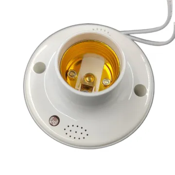 Smart Sound Sensor Lamp Holder with Easy Installation and Energy Saving