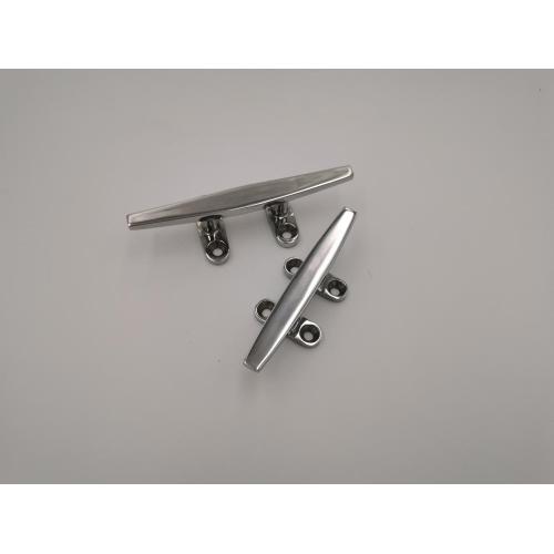 High polished silver pedal stainless steel sailboat cleat