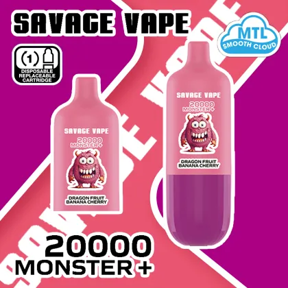 Savage monster +20k puffs wholesale