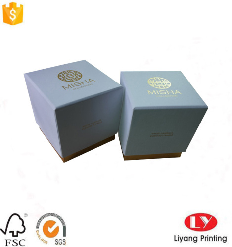 Lid and Base Box For Candle Packaging