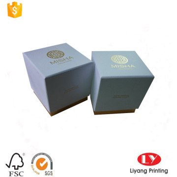 Cardboard Candle Packaging Gift Box with Lid