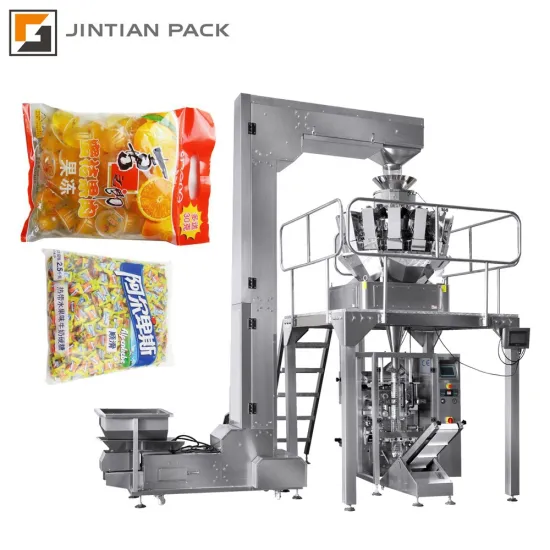 Automatic Biscuits/Cheese/Corn Flakes/Ice Cube Weigher Packaging Machine