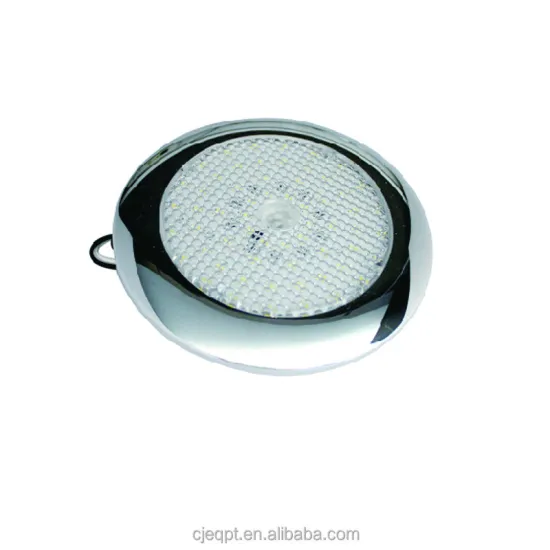 Ultra-Slim LED Interior Ceiling Lights for Trucks, RVs, Buses, and ATVs - 12V/24V