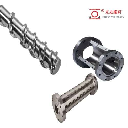 টংস্টেন-কার্বাইড-প্রলিপ্ত পিনযুক্ত রাবার স্ক্রু এবং ব্যারেল