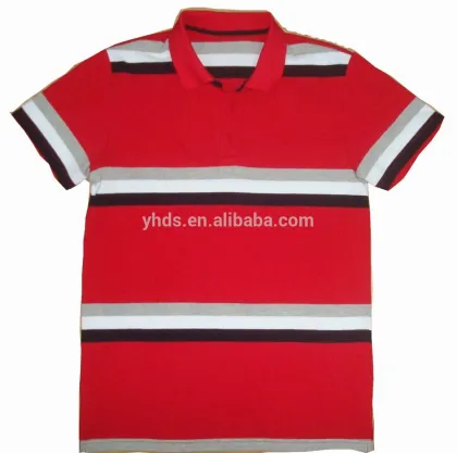 High quality strip polo t shirt,new design polo shirt,polo man,polo women from China