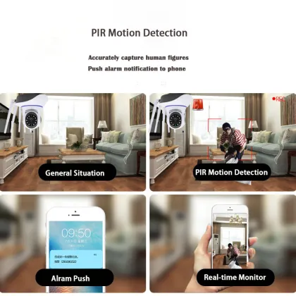 1080P Smart Home Motion Tracking Security Camera - YI IOT PTZ Camera