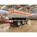 20,000liters two axles Cheap Carbon Steel Fuel Distribution Tank Semi Trailer