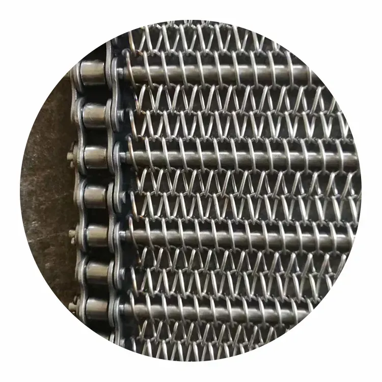High Temperature Stainless Steel Chain Wire Mesh Conveyor Belt