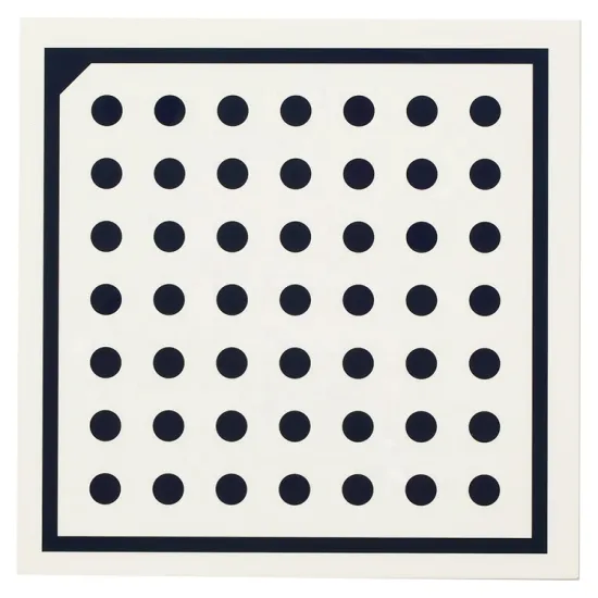 High Precision Machine Vision Calibration Plate for Anime Image Distortion Measurement