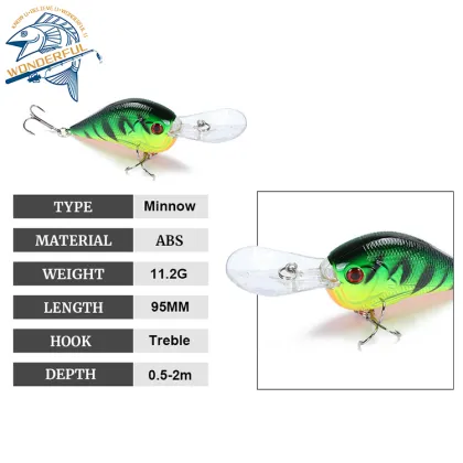 Various Color Crankbait Fishing Lures - New Bait Artificial Bait Manufacturers