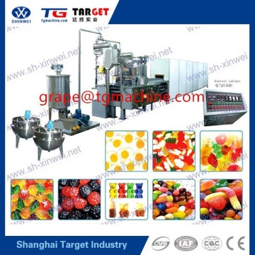 ISO9001/CE Approved Single And Double Colour Jelly Candy Making Line For Sale