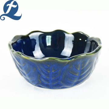 High Quality Dinner Set Dessert Ceramic Flower Bowl