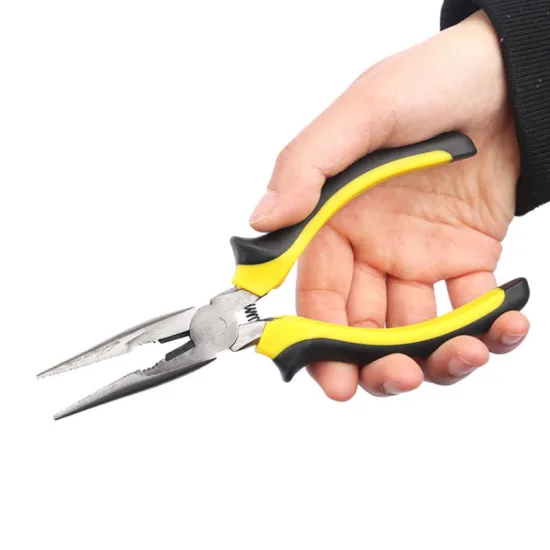 Handcrafted Multi-Function Needle-Nose Pliers: The Ultimate Tool for Electricians and Manual Labor