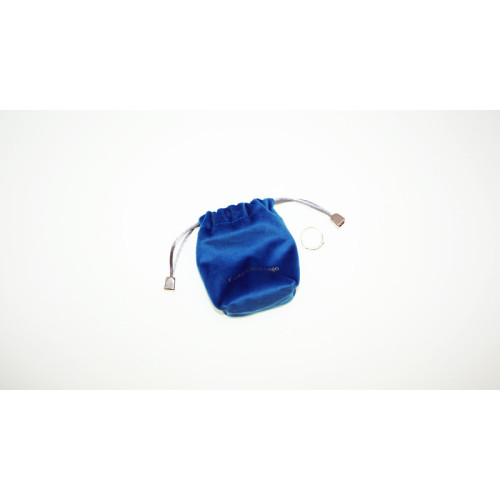 eco-friendly portable custom logo microfiber earphone bag