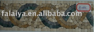 Lava Mosaic Border line Art Marble Mosaic YFL066AC