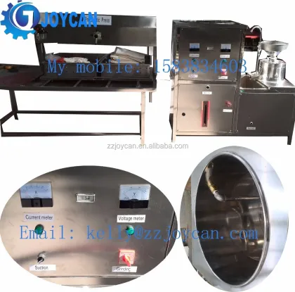 Automatic Bean Curd Making Machine - Tofu Press Equipment