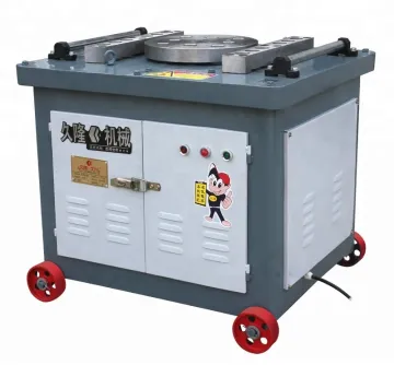 Hydraulic Rebar Cutter Bender Gw50 Manual Tube /Square Gw40 Bar Bending Machine