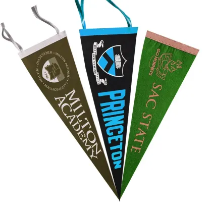 Sunshine High-Quality Sublimation Custom Logo Sport Wall Decoration - Oxford University Pennant