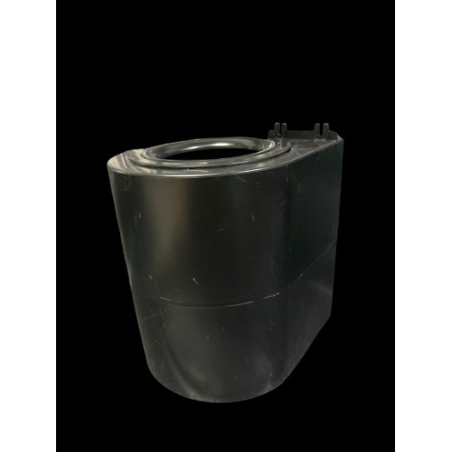 Universal installation white plastic box for air conditioner