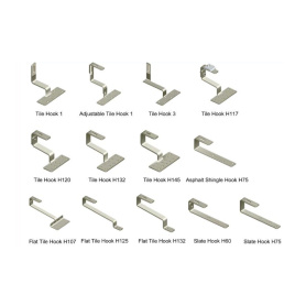 Stainless Steel Solar Mounting Tile Roof Hook