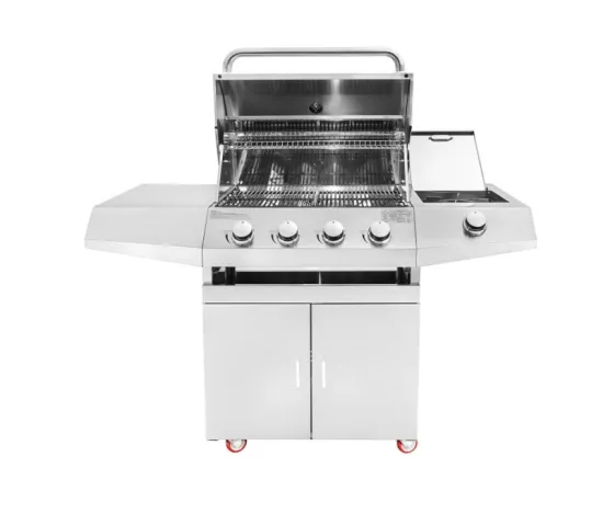 Electronic ignition freestanding grill