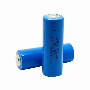 WR17505 Primary Lithium Battery, 2.9V/1,500mAh, A Size Cylindrical Battery for Electronics