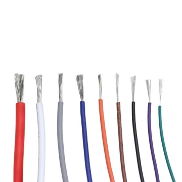 High Temperature 2 Conductor 18AWG PVC Coated UL1015 Wire for Internal Wiring