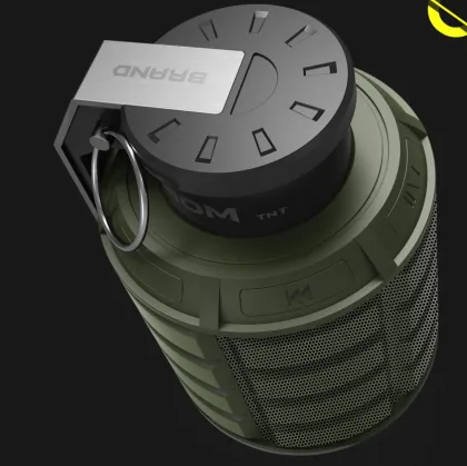 Smart Grenade Sounds Speaker Mechanical Design