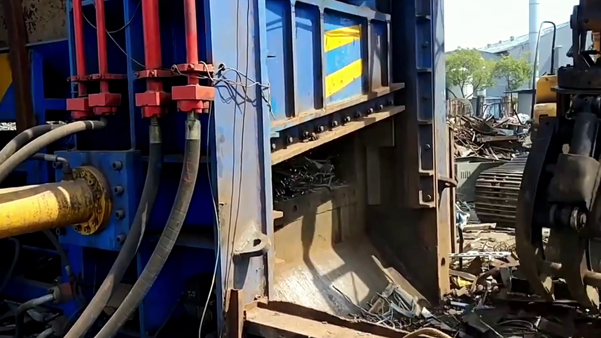 Hydraulic Metal Shear Press for Factory Use