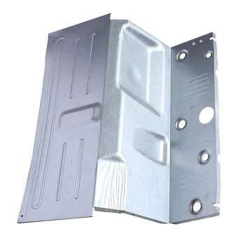 Bottom panel of household refrigerator
