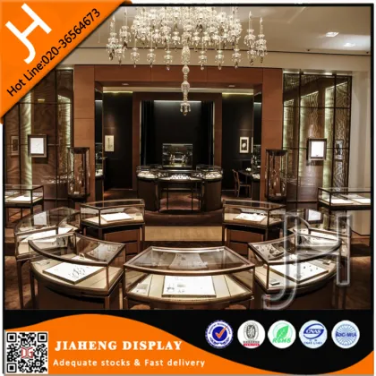 High end new retail jewellery fashion shop decoration
