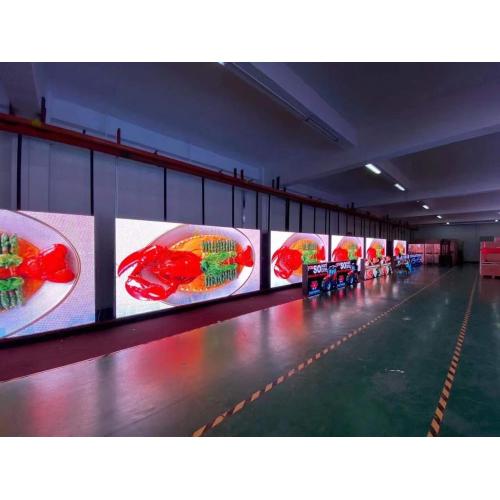 Tablero de publicidad de pantalla LED a todo color para exteriores P4mm